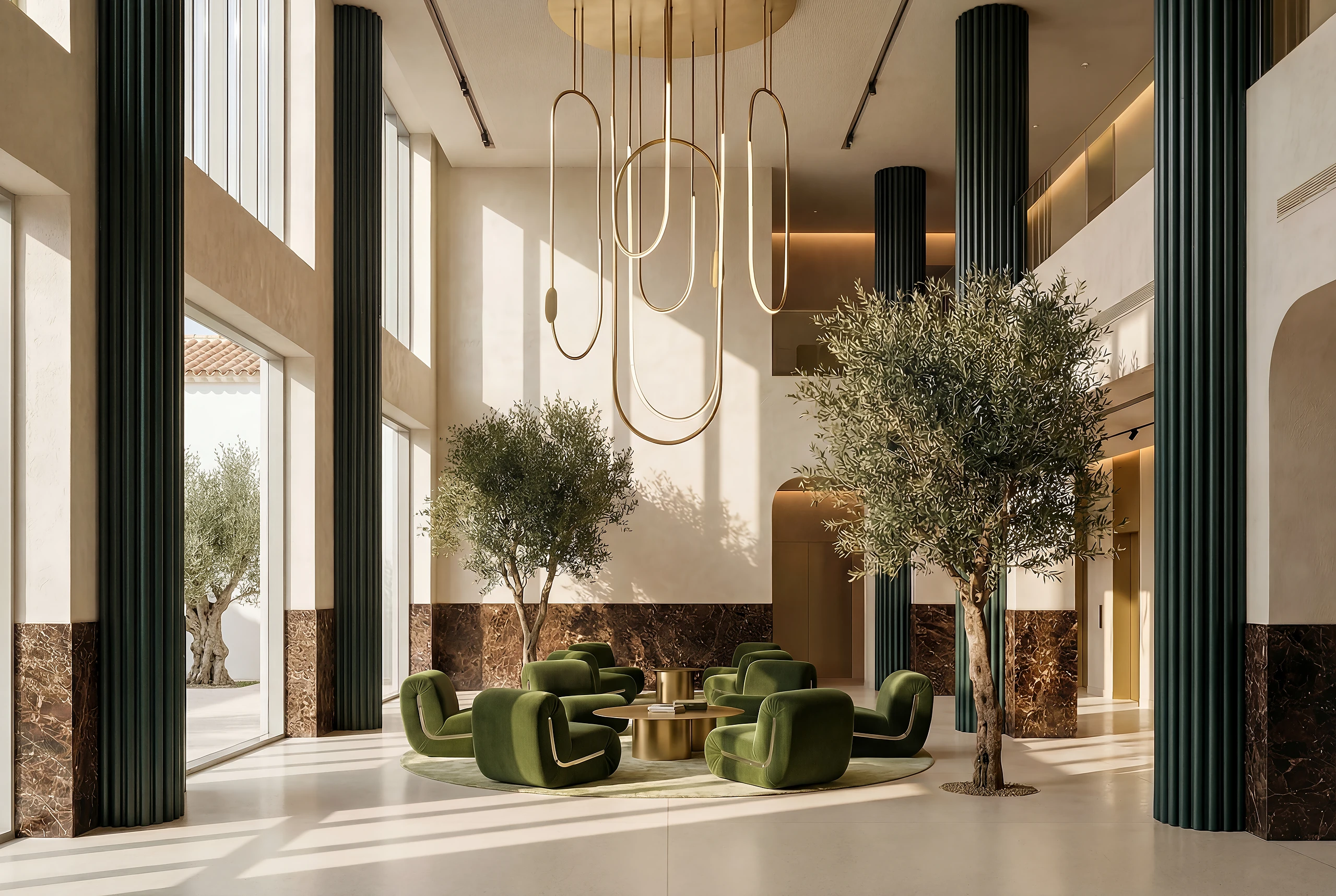 Selva Hotel / Hospitality, Lounge and sensory space